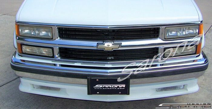 Custom Chevy Suburban  SUV/SAV/Crossover Front Lip/Splitter (1988 - 1999) - $375.00 (Part #CH-027-FA)